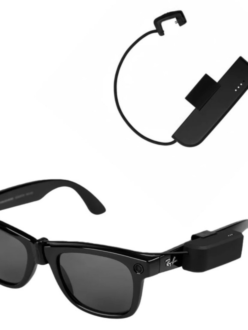Wearable Charger for RayBan Meta Gen 2, RayBan Meta Gen 1, Wayfarer/Skyler/Headl